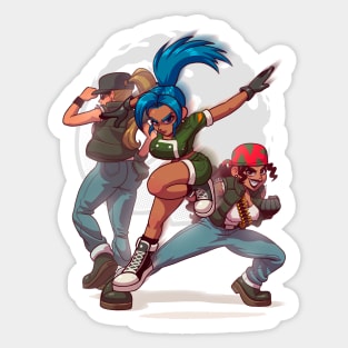 The Queen Of Fighters Sticker